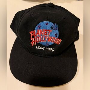 VINTAGE MEN’S PLANET HOLLYWOOD HONG KONG BASEBALL HAT.
